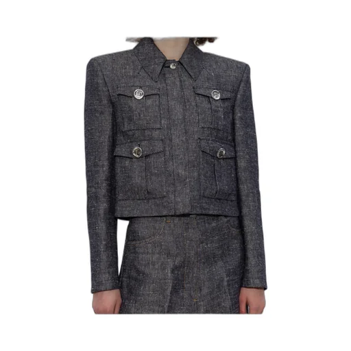 Givenchy 4G Buttoned Cropped Jacket
