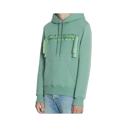 Lanvin Curb-Lace Drawstring Hoodie