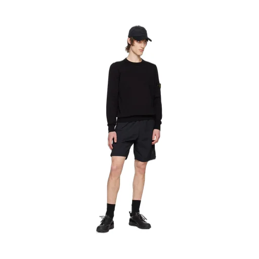 Stone Island Compass Patch Crewneck Jumper