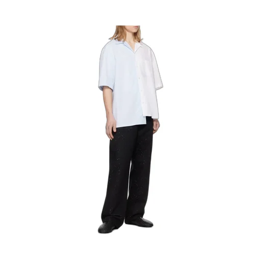 Lanvin Two-Toned Short-Sleeved Shirt
