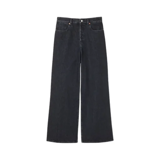 Gucci Wide Leg Denim Pants