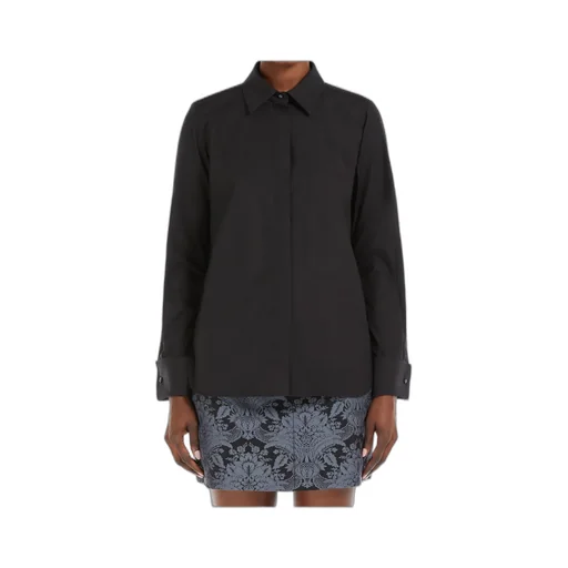 Men’S-Style Cotton Crepe Shirt