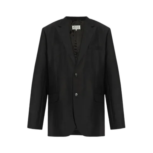 Maison Margiela Buttoned Open Blazer