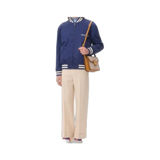 Valentino Logo Printed Zip-Up Jacket