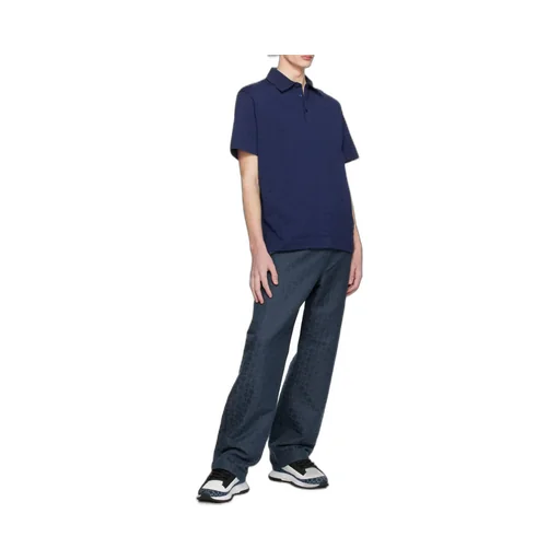 Givenchy 4G-Jacquard Short-Sleeved Polo Shirt