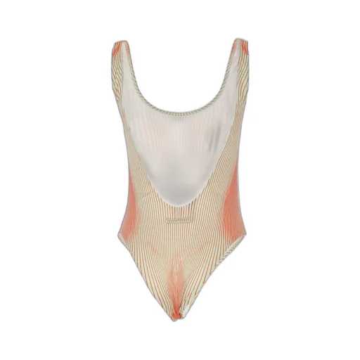 Jean Paul Gaultier The Pinstripe Body Morphing Swimsuit