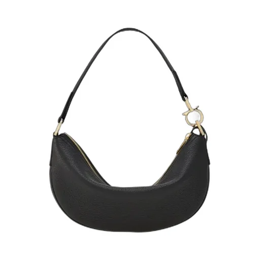 Zippered Shoulder Bag