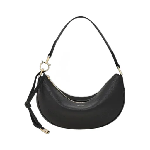 Zippered Shoulder Bag