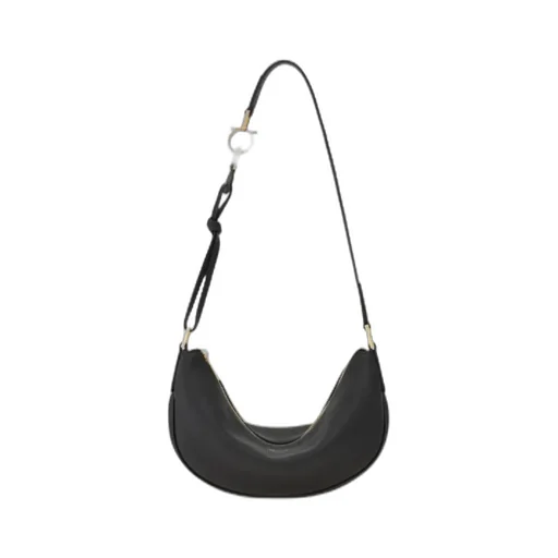 Zippered Shoulder Bag