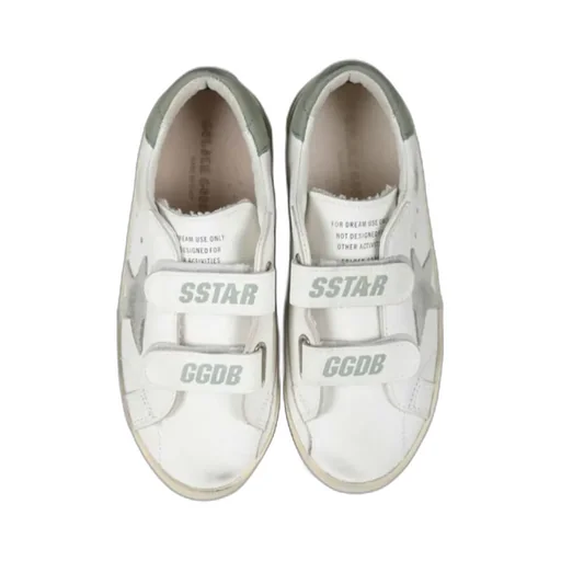 Golden Goose Kids Old School Touch Strap Sneakers