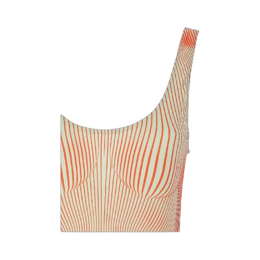 Jean Paul Gaultier The Pinstripe Body Morphing Swimsuit