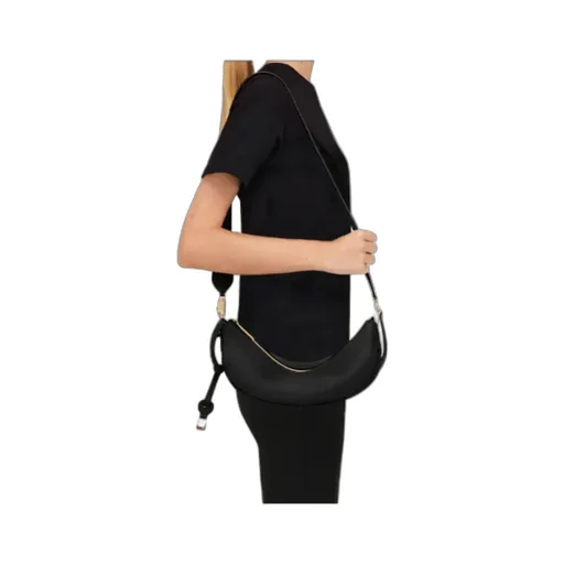 Zippered Shoulder Bag