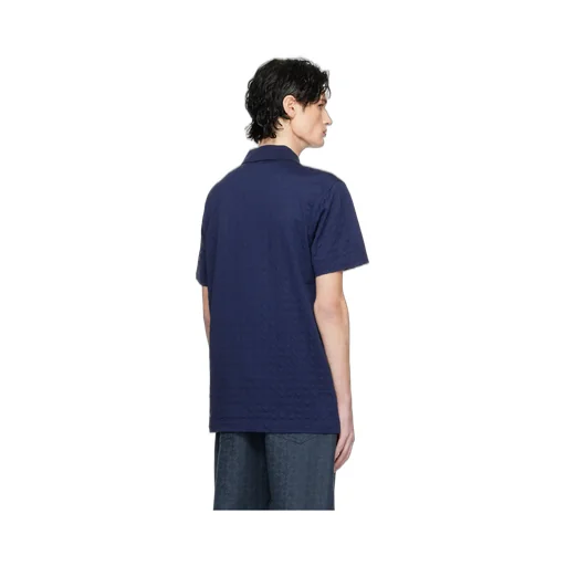 Givenchy 4G-Jacquard Short-Sleeved Polo Shirt