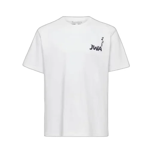 Jw Anderson Jwa Slogan-Print Jersey T-Shirt