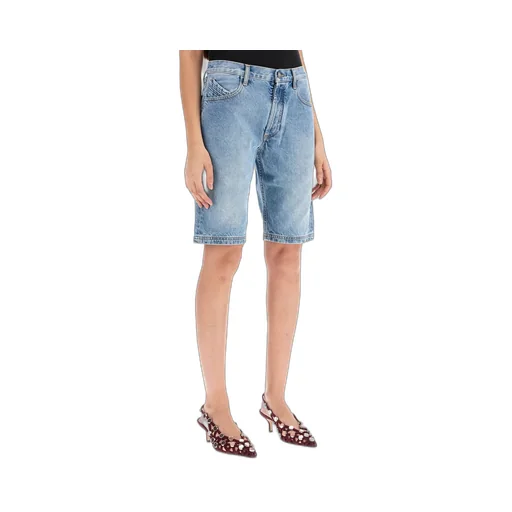 The Attico Denim Short Pants