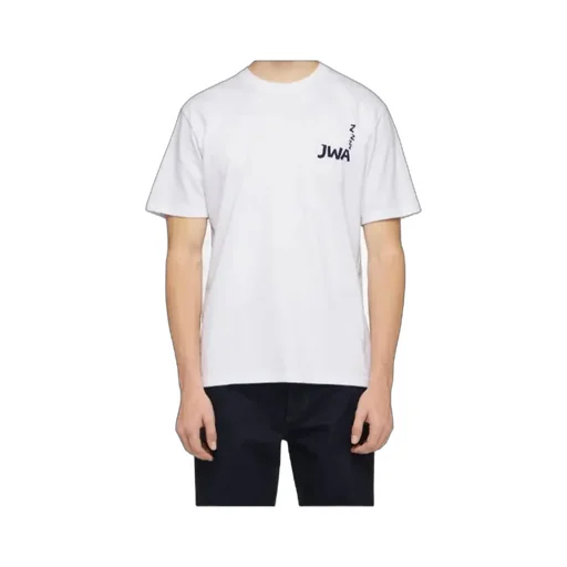 Jw Anderson Jwa Slogan-Print Jersey T-Shirt