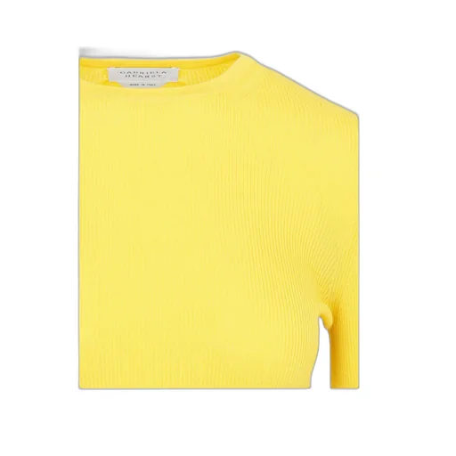 Ribbed-Knit Merino Wool Top