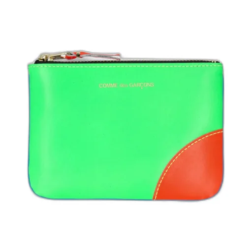 Comme Des Garons Wallet Super Fluo Coin Purse