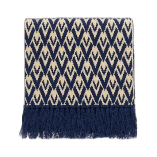 Valentino Toute La V Fringed Edge Scarf