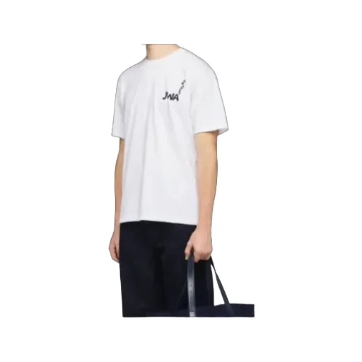 Jw Anderson Jwa Slogan-Print Jersey T-Shirt