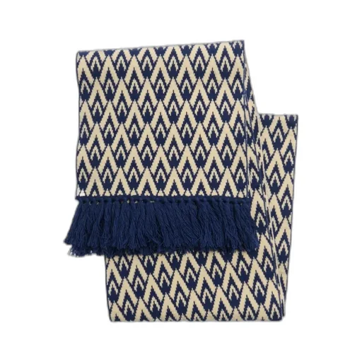 Valentino Toute La V Fringed Edge Scarf