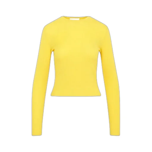 Ribbed-Knit Merino Wool Top