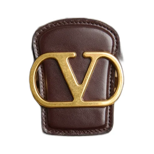 Valentino Vlogo Plaque Foldover Top Shoulder Bag