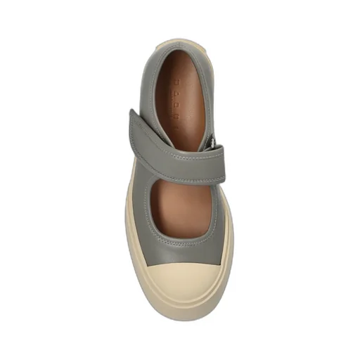 Marni Mary Jane Round-Toe Sneakers