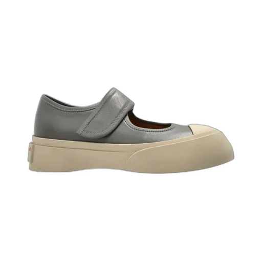 Marni Mary Jane Round-Toe Sneakers