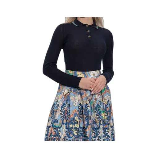 Etro Knit Jacquard Polo Shirt
