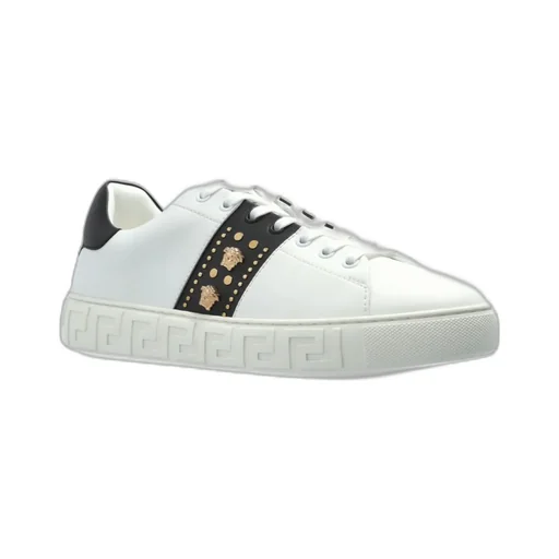 Versace Medusa-Motif Lace-Up Sneakers