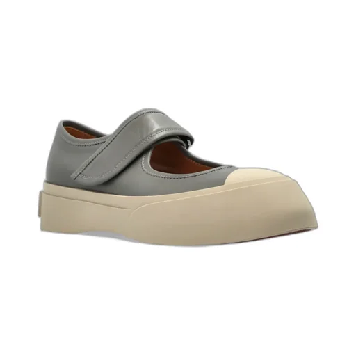 Marni Mary Jane Round-Toe Sneakers