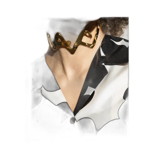 Marni Symbol Logo Plaque Choker
