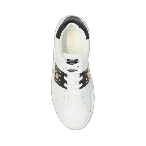 Versace Medusa-Motif Lace-Up Sneakers