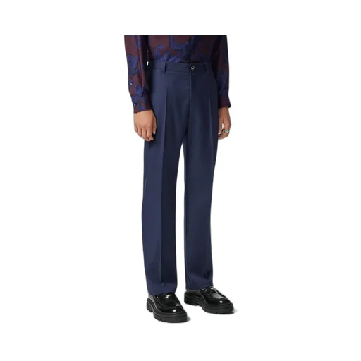 Versace Pleated Tailored Trousers