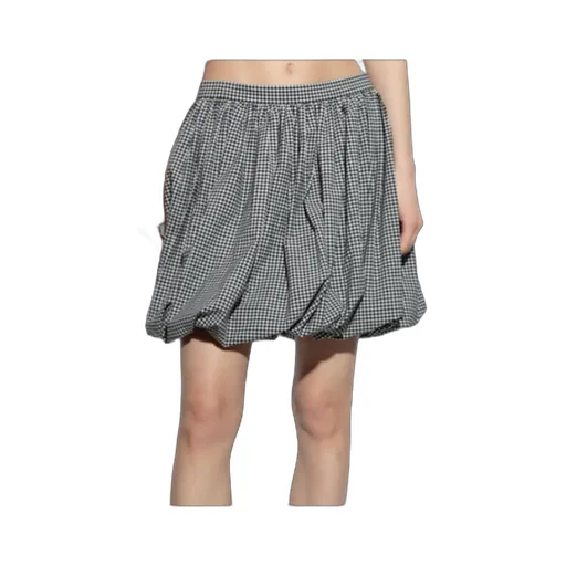 Marni Plaid Bubble Skirt