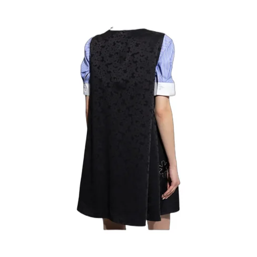 Marni Flower Embellished Sleeveless Dress