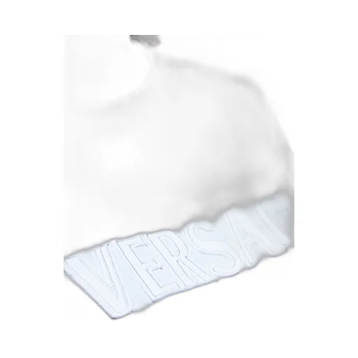 Versace Logo-Appliqu Crewneck T-Shirt