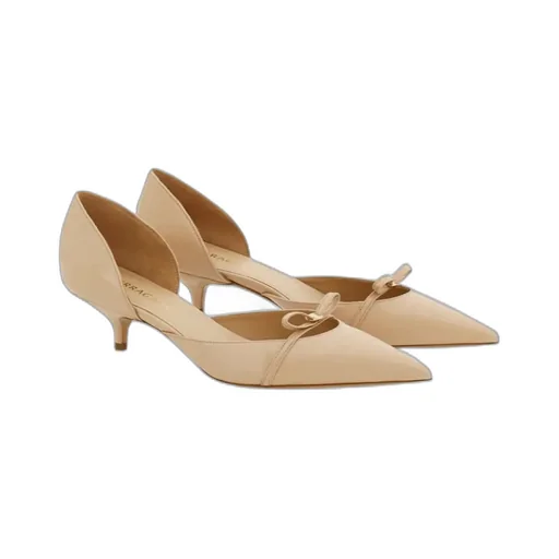 Ferragamo Pointed-Toe Bow-Detailed Pumps