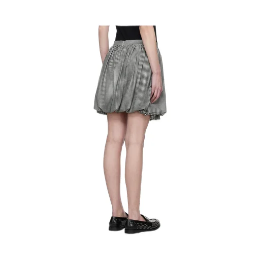 Marni Plaid Bubble Skirt