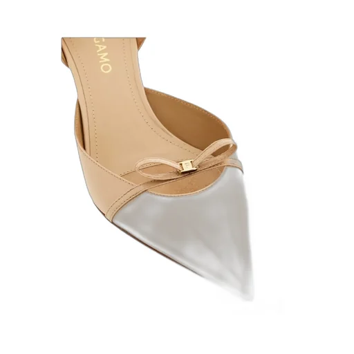 Ferragamo Pointed-Toe Bow-Detailed Pumps