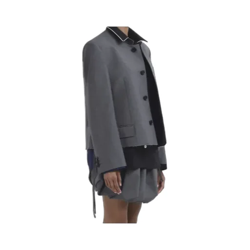 Marni Logo Embroidered Button-Up Jacket