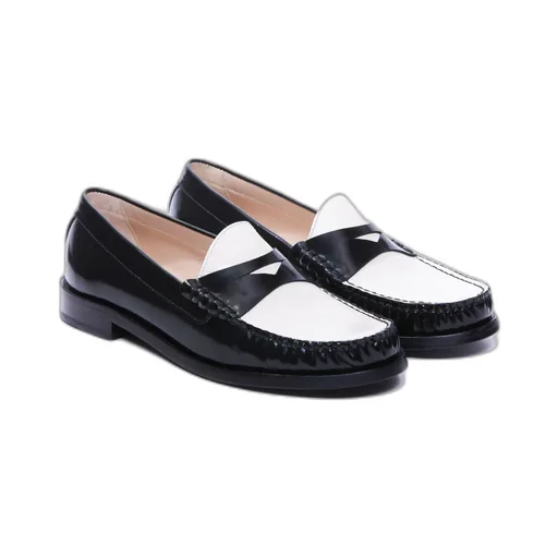 Round Head Loafer Shoes