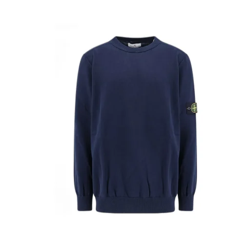 Stone Island Compass Patch Crewneck Jumper