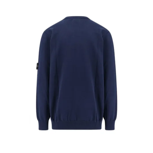 Stone Island Compass Patch Crewneck Jumper