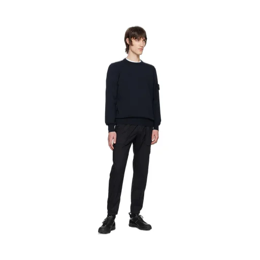 Stone Island Compass Patch Crewneck Jumper