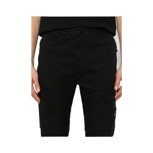 Stone Island Compass-Badge Tapered Cargo Trousers
