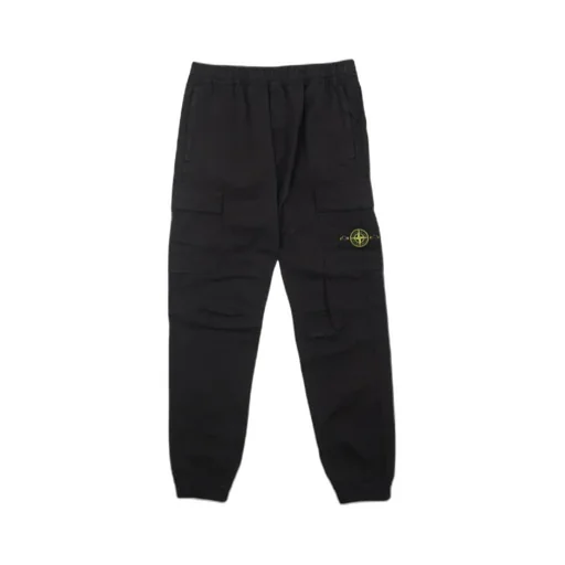 Stone Island Logo Patch Elasticated-Waist Pants