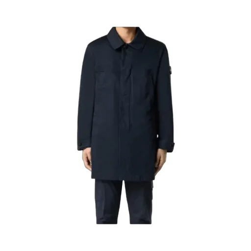 Stone Island Compass-Badge Button-Up Coat