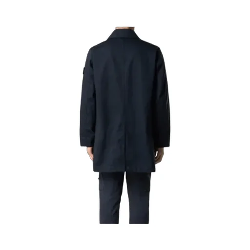 Stone Island Compass-Badge Button-Up Coat